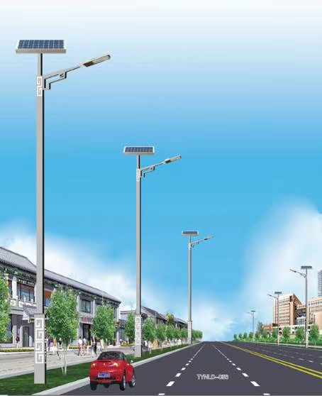 湖南湘潭高新技术产业园区城乡建设太阳能路灯
